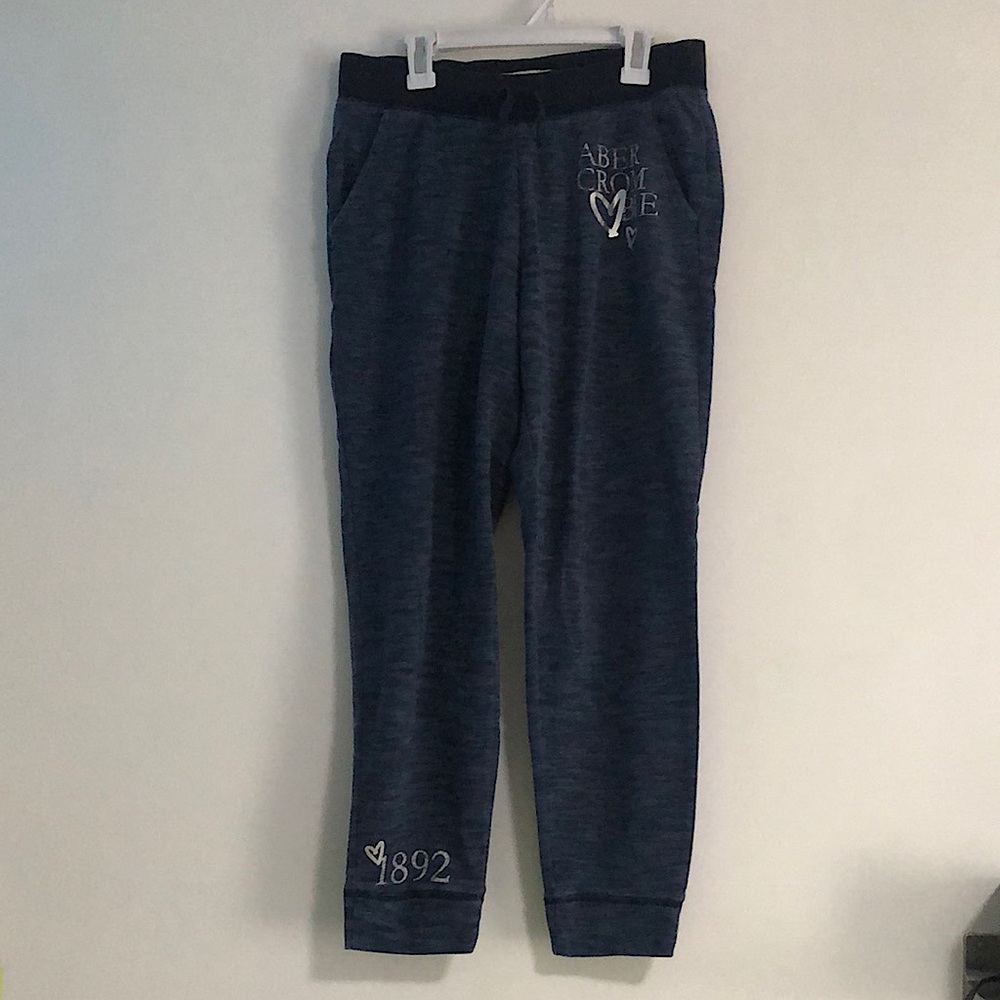 Abercrombie kids navy sweatpants